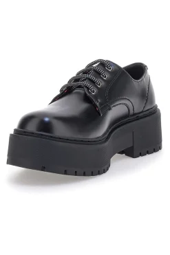 Scarpe stringate nere con platform PRINCE BOLD-LEVI'S Outlet