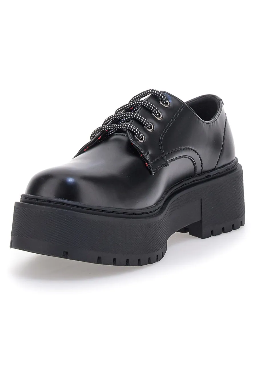 Scarpe stringate nere con platform PRINCE BOLD-LEVI'S Outlet