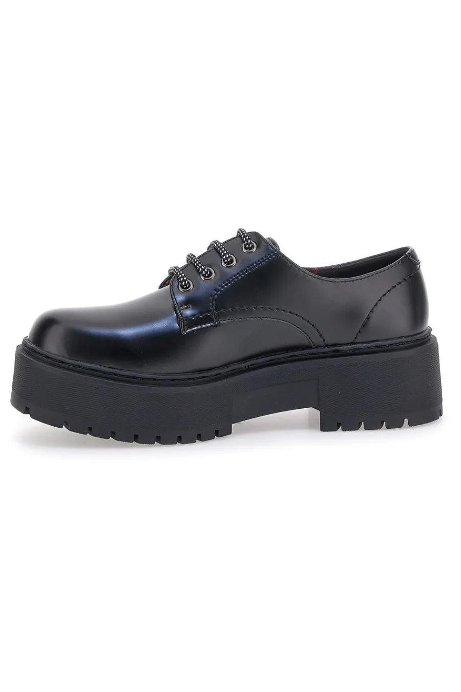 Scarpe stringate nere con platform PRINCE BOLD-LEVI'S Outlet