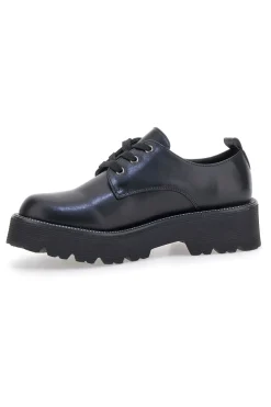 Scarpe stringate nere con suola carrarmato Me & Me 3011-ME u0026 ME New