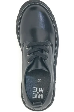 Scarpe stringate nere con suola carrarmato Me & Me 3011-ME u0026 ME New