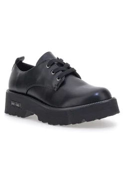 Scarpe stringate nere con suola carrarmato Me & Me 3011-ME u0026 ME New