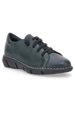 Scarpe Stringate 11613 Nere Vera Verde-PLOCADI Discount
