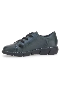 Scarpe Stringate 11613 Nere Vera Verde-PLOCADI Discount