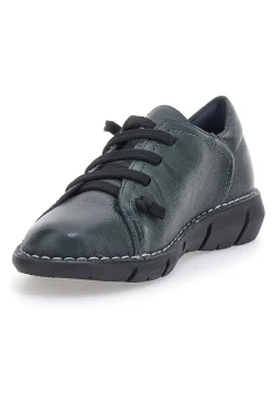 Scarpe Stringate 11613 Nere Vera Verde-PLOCADI Discount