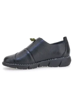 Scarpe Stringate 17569 Nere Vera Pelle-PLOCADI Clearance