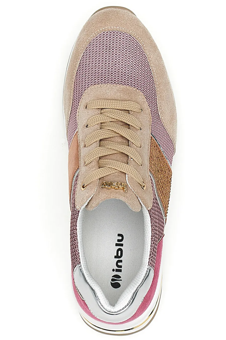 Scarpe Stringate Rosa e Cipria 423 IN-INBLU Sale