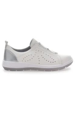 Scarpe Stringate Senza Lacci Bianche 53 WG-INBLU