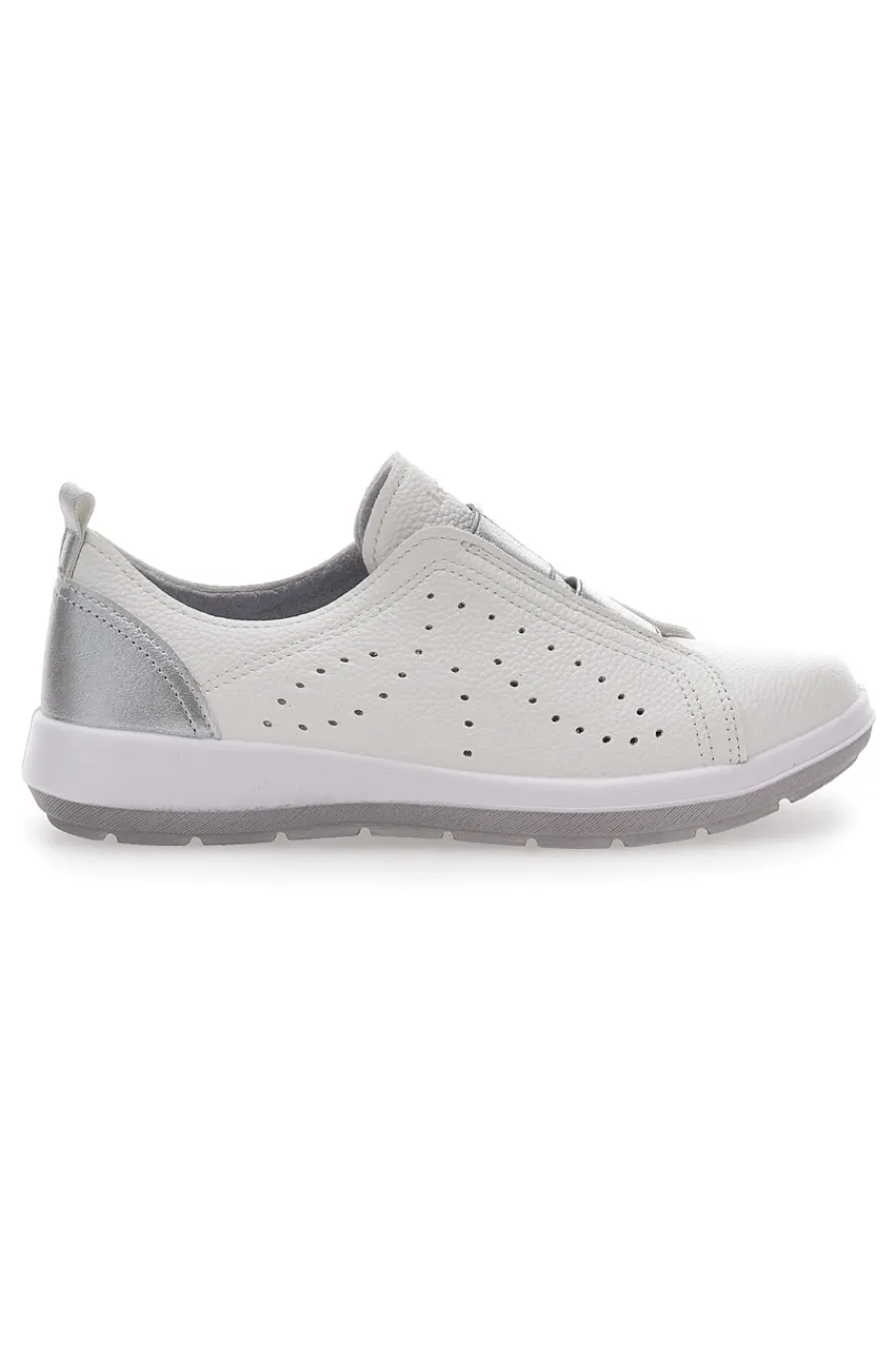 Scarpe Stringate Senza Lacci Bianche 53 WG-INBLU