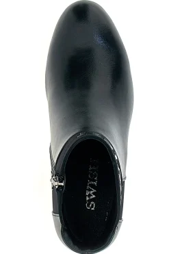 Schwarze Ankle Stiefel 11-SWISH