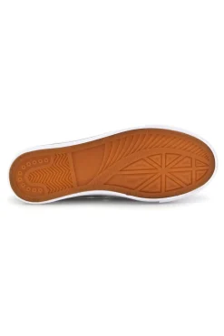Schwarze Canvas Schnürschuhe 8011-2T2L New