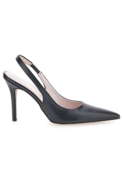 Schwarze Damen Slingback Pumps 3837-PITTARELLO GLAM Hot