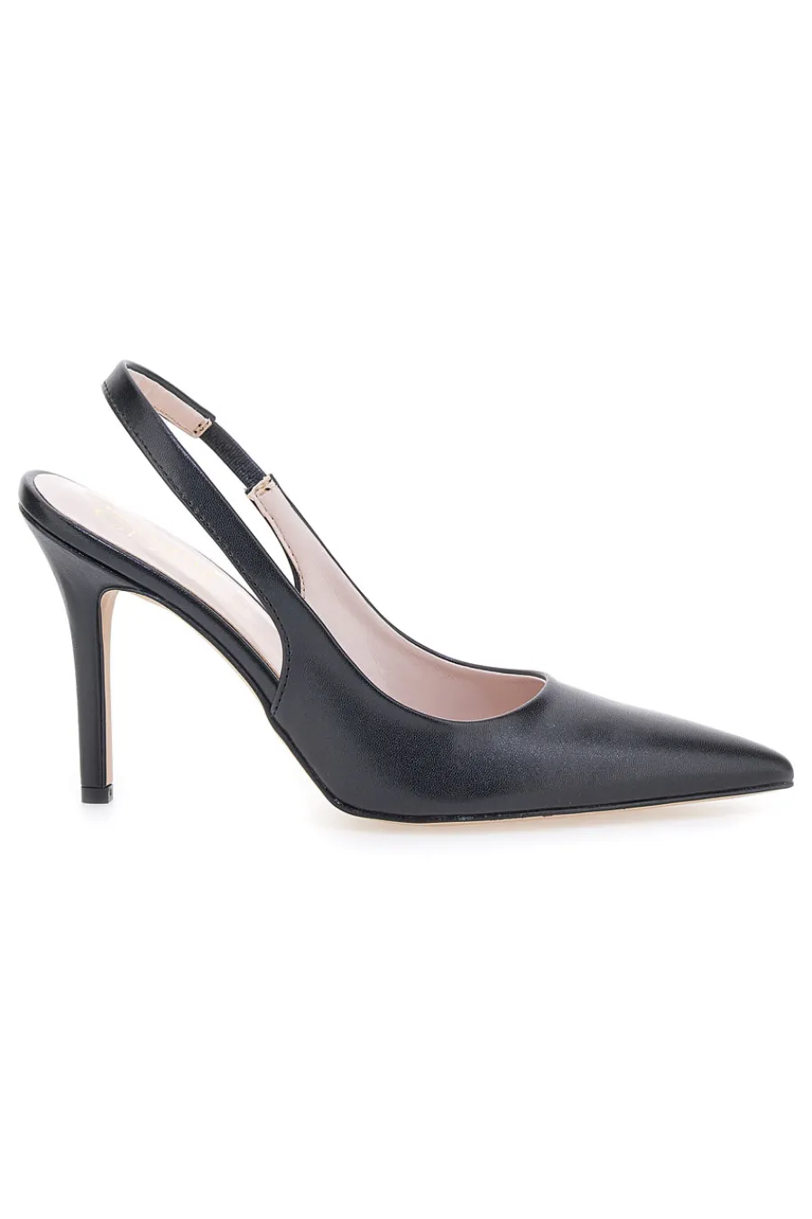 Schwarze Damen Slingback Pumps 3837-PITTARELLO GLAM Hot