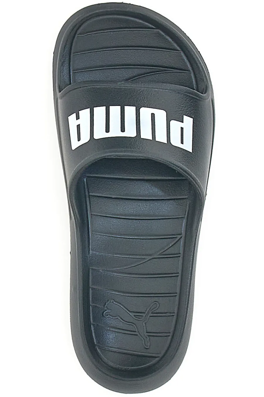 Schwarze Gummipantoffeln mit Maxi-Logo von Divecat V2 Lite-PUMA Best
