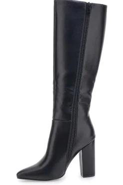 e kniehohe Stiefel mit hohem Absatz 500-THE FIRST Hot