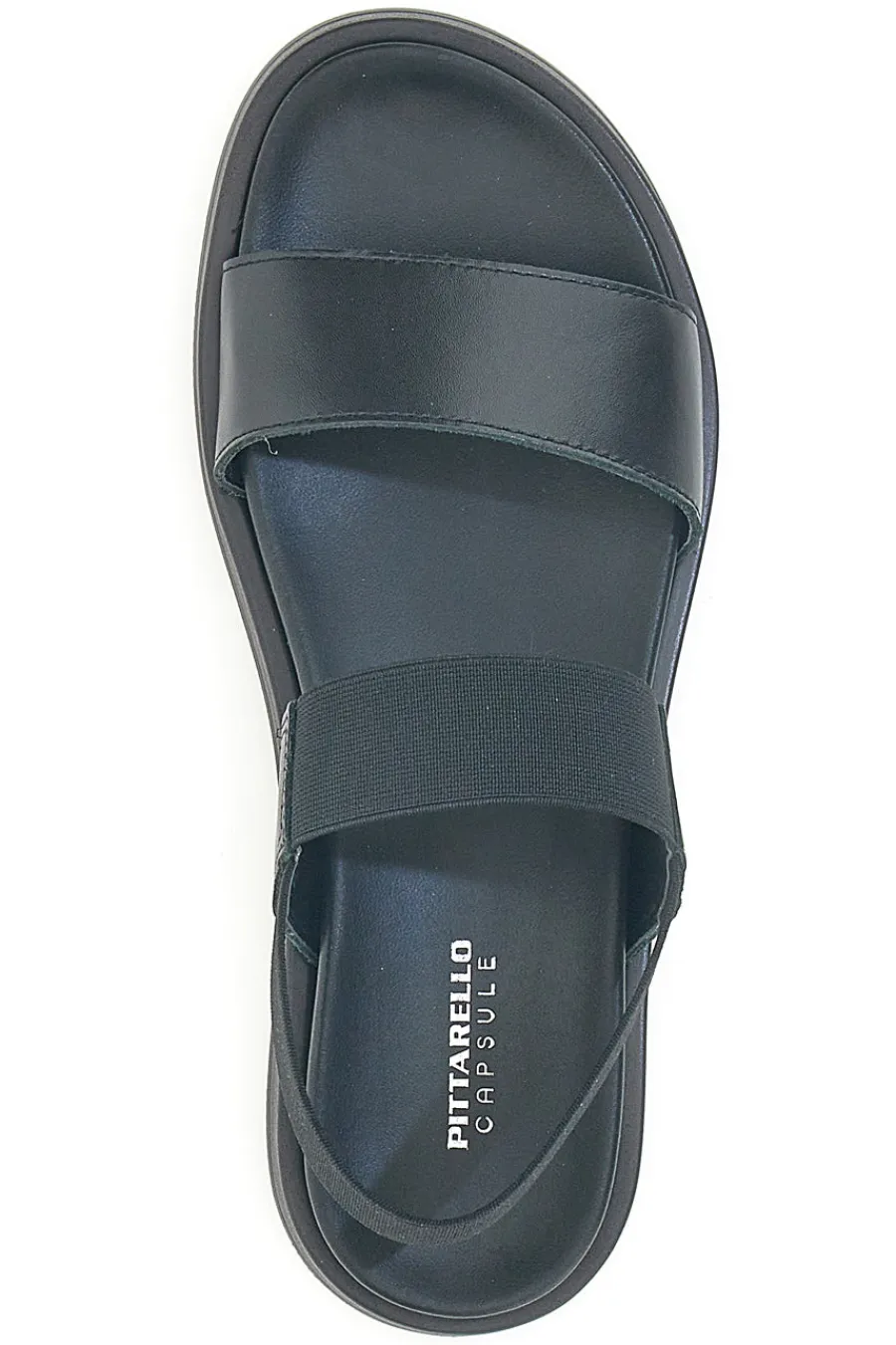 e Ledersandalen mit gekreuzten Riemen und elastischer Rückseite 28067-PITTARELLO FOCUS Hot