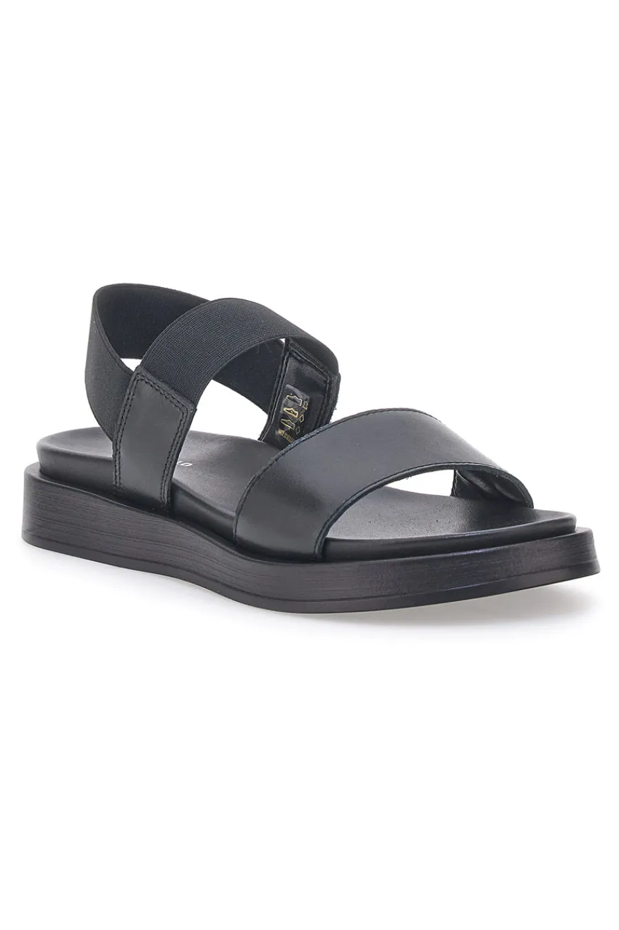e Ledersandalen mit gekreuzten Riemen und elastischer Rückseite 28067-PITTARELLO FOCUS Hot