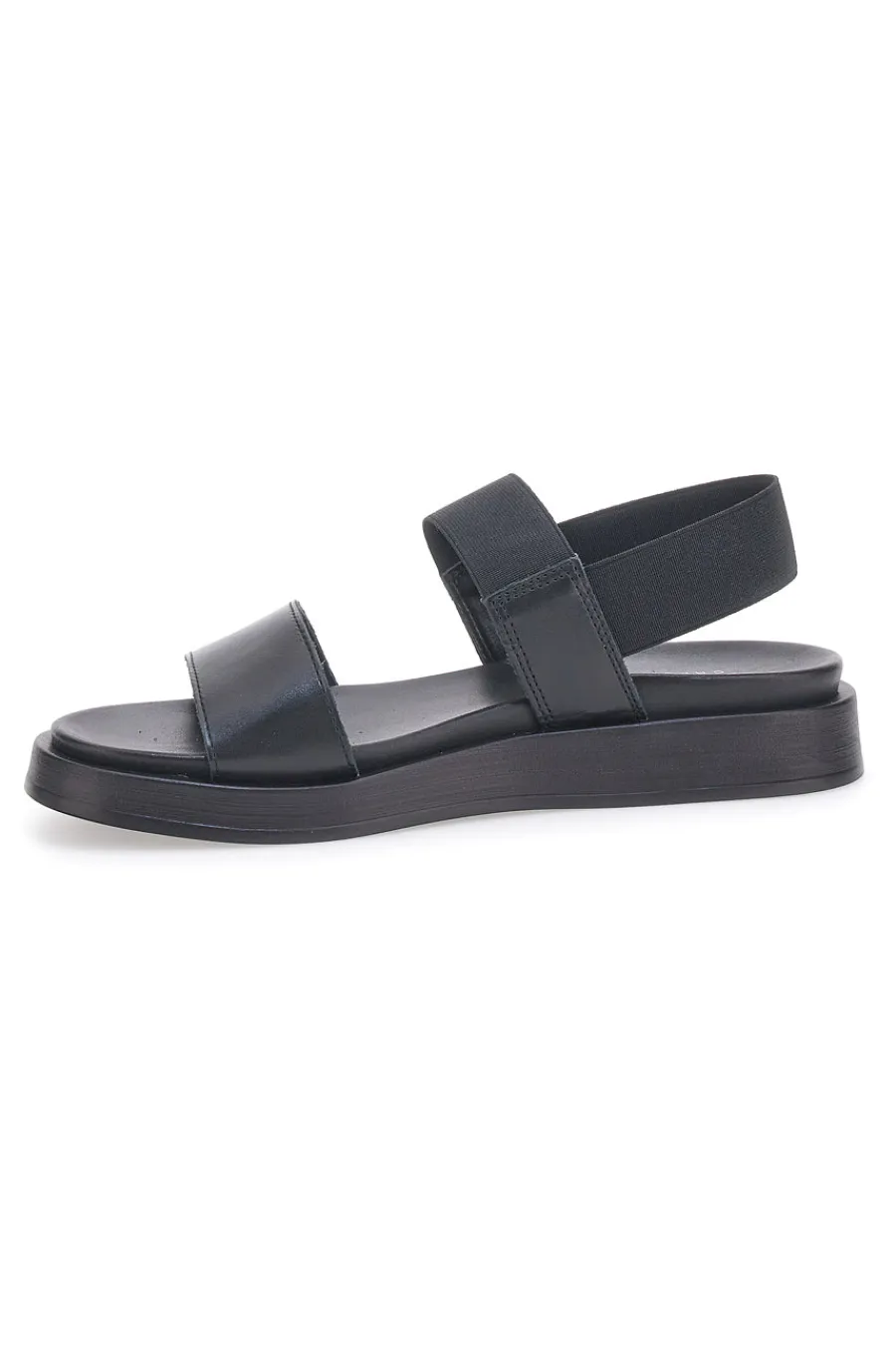 e Ledersandalen mit gekreuzten Riemen und elastischer Rückseite 28067-PITTARELLO FOCUS Hot