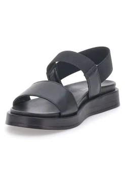 e Ledersandalen mit gekreuzten Riemen und elastischer Rückseite 28067-PITTARELLO FOCUS Hot