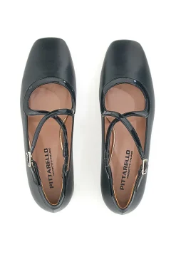 e Mary Jane Ballerinas mit niedrigem Absatz C1516-PITTARELLO Online