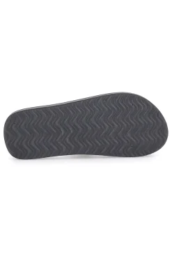Schwarze Pantoffeln mit Stoffriemen AU24W409-AUSTRALIAN Clearance