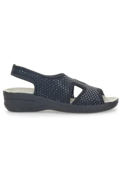 e Sandalen, hergestellt in Italien, mit 1321-Lederfußbett-BIO UP Outlet