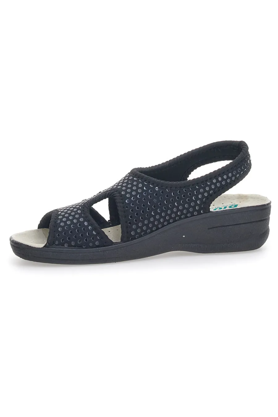 e Sandalen, hergestellt in Italien, mit 1321-Lederfußbett-BIO UP Outlet
