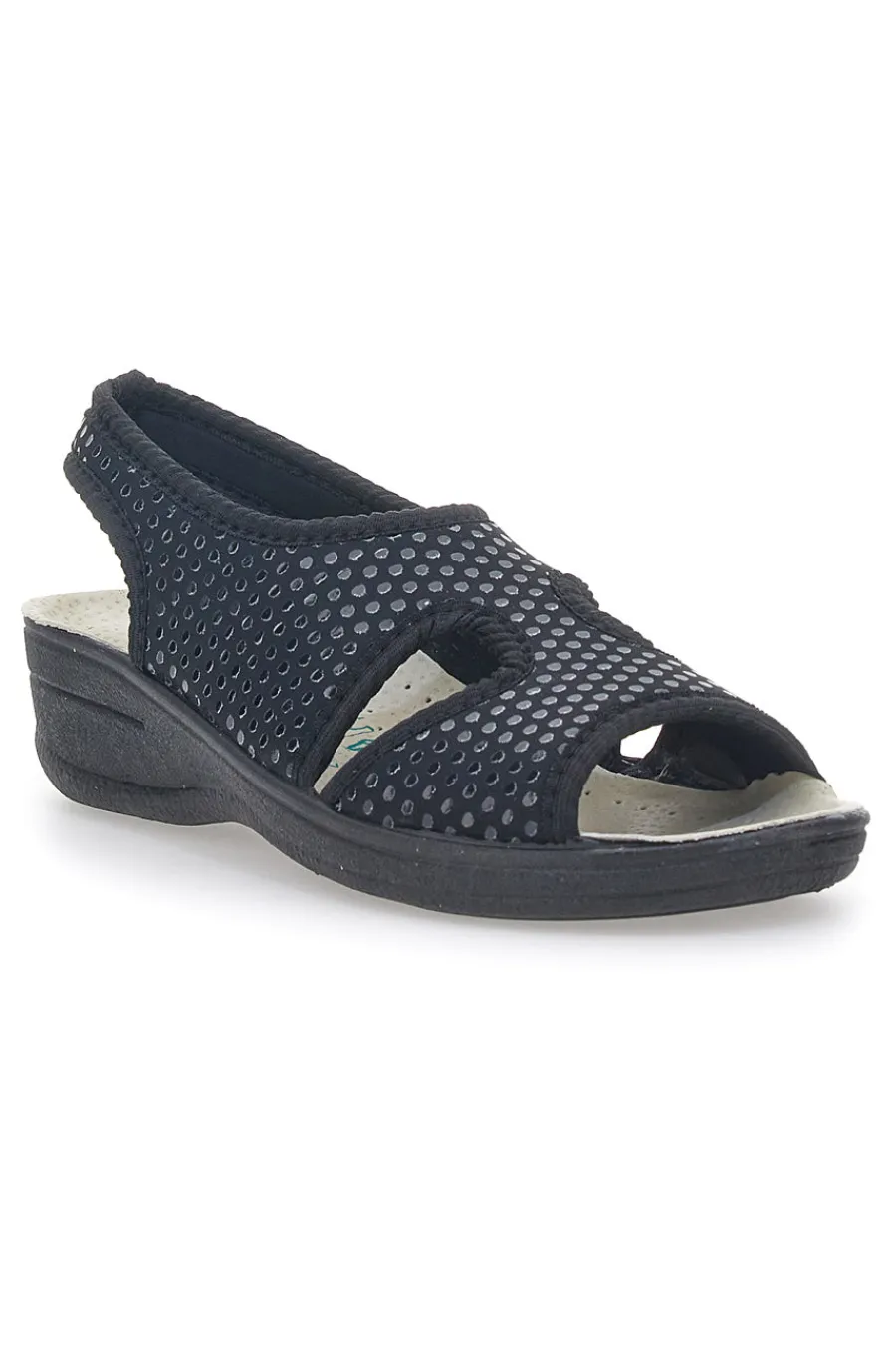 e Sandalen, hergestellt in Italien, mit 1321-Lederfußbett-BIO UP Outlet