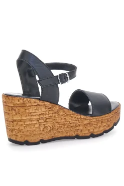 e Sandalen mit Obermaterial aus Leder und Keilabsatz 34723002-PITTARELLO Sale