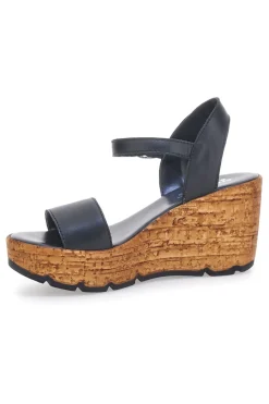 e Sandalen mit Obermaterial aus Leder und Keilabsatz 34723002-PITTARELLO Sale