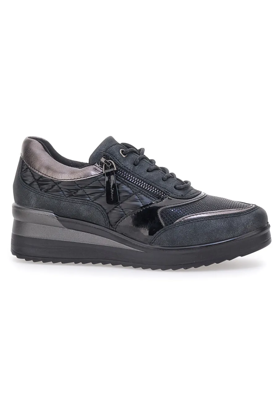 e Schnürschuhe mit Plateau 724072-MIO TEMPO