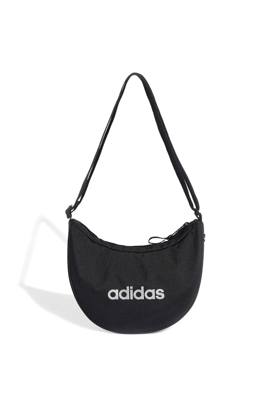 Schwarze Schultertasche mit Adidas WL ESS POUCH Logo