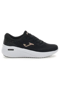 Schwarze Sneakers mit goldenen Details C Dama Lady 2501-JOMA Outlet