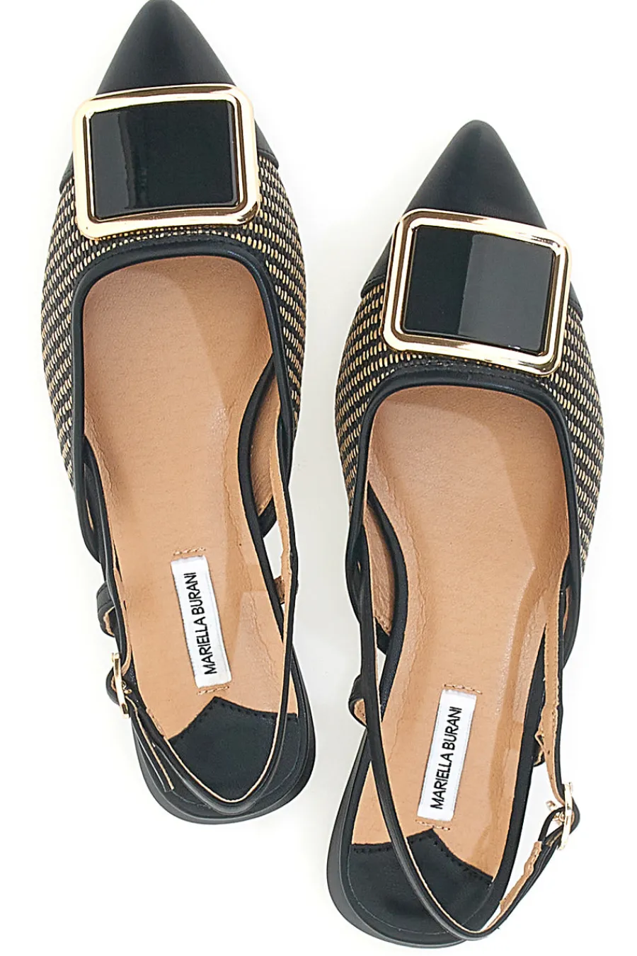 E SPITZE SLINGBACK-BALLERINAS 51089-MARIELLA BURANI Discount