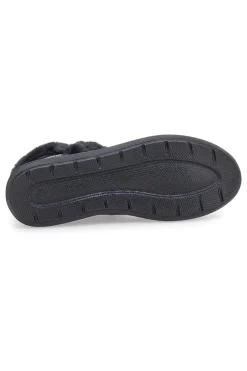 e Stiefeletten mit Fellfutter und flexibler Sohle 71 WG-INBLU