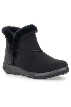 e Stiefeletten mit Fellfutter und flexibler Sohle 71 WG-INBLU