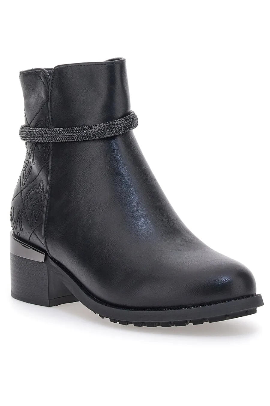 e Stiefeletten mit mittlerem Absatz GIAN MARCO VENTURI TR0305-GMV
