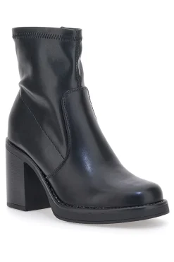 Schwarze Stiefeletten mit quadratischer Spitze 2196 001-PITTARELLO CAPSULE Discount