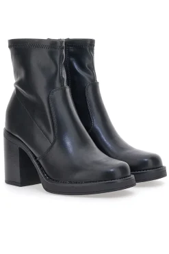 Schwarze Stiefeletten mit quadratischer Spitze 2196 001-PITTARELLO CAPSULE Discount