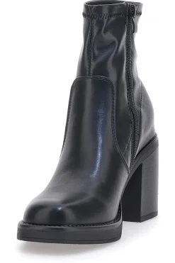 Schwarze Stiefeletten mit quadratischer Spitze 2196 001-PITTARELLO CAPSULE Discount
