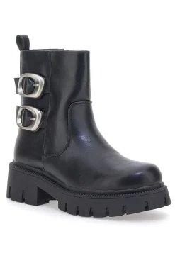 e Stiefeletten mit seitlichen Schnallen und hoher Profilsohle 501-THE FIRST Hot