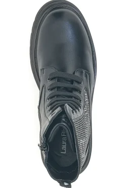e Stiefeletten von (Modell L97109502) mit Strasssteinen an den Seiten.-LAURA BIAGIOTTI New