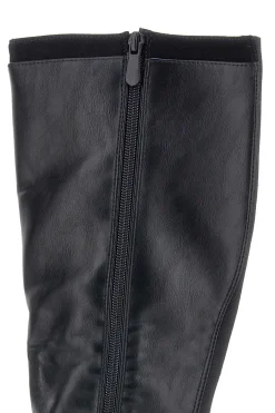 e Stiefel mit niedrigem Absatz und seitlichem Logo SV0183-GMV Online
