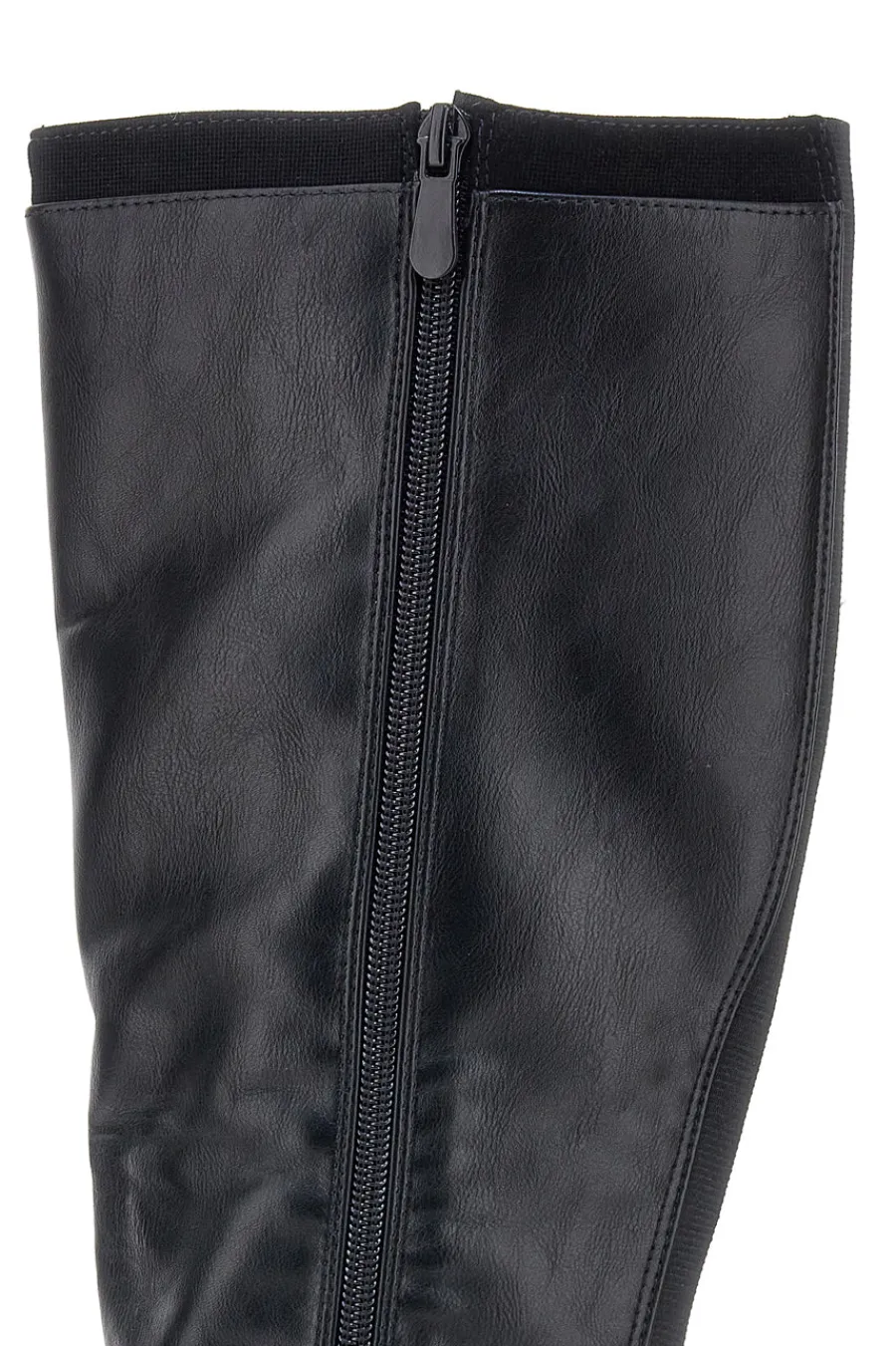 e Stiefel mit niedrigem Absatz und seitlichem Logo SV0183-GMV Online