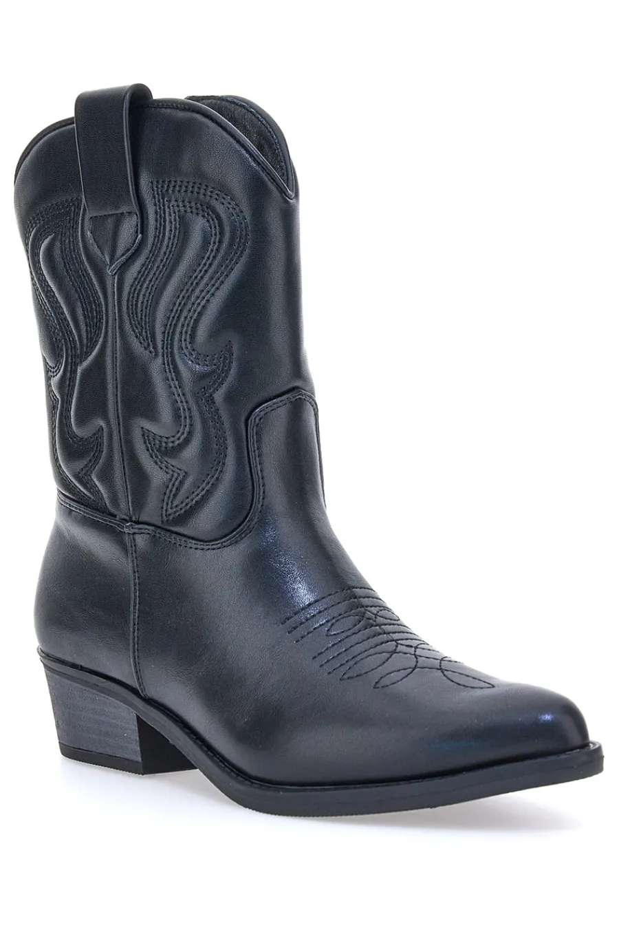 e Texaner-Stiefeletten mit Café-Stickerei kosten H52804-CAFÈ COST Best