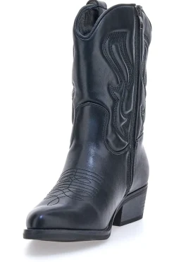 e Texaner-Stiefeletten mit Café-Stickerei kosten H52804-CAFÈ COST Best