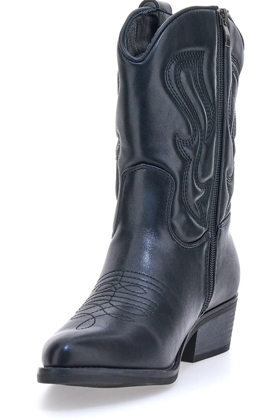 e Texaner-Stiefeletten mit Café-Stickerei kosten H52804-CAFÈ COST Best