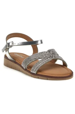 ne Sandalen mit geflochtenen Riemen Café kosten RH24-CAFE' COST