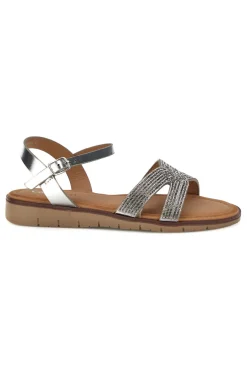 ne Sandalen mit geflochtenen Riemen Café kosten RH24-CAFE' COST