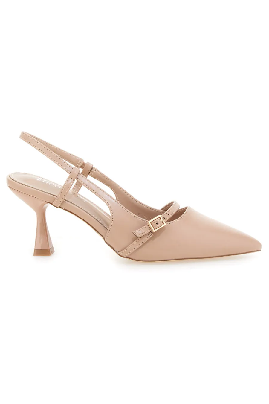 SingBack Nude Pump mit spitzem Absatz P530-FIRST LADY Discount